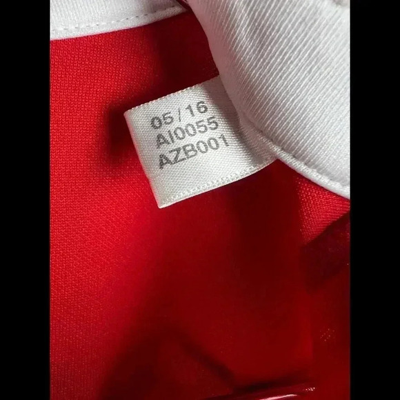 ADIDAS 2016-17 FC Bayern Munich Home Kit Boys Football Shirt Red 15-16Y - Picture 3 of 6